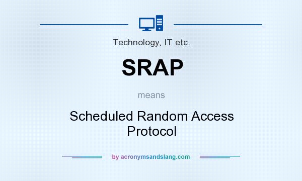 What does SRAP mean? It stands for Scheduled Random Access Protocol