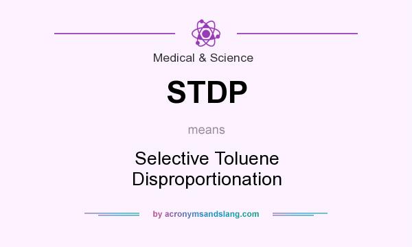 What does STDP mean? It stands for Selective Toluene Disproportionation