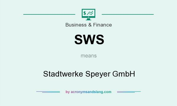What does SWS mean? It stands for Stadtwerke Speyer GmbH
