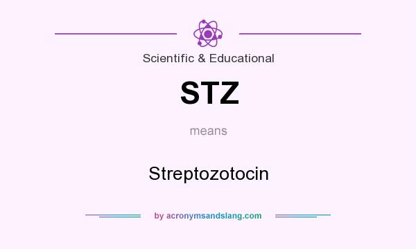 What does STZ mean? It stands for Streptozotocin