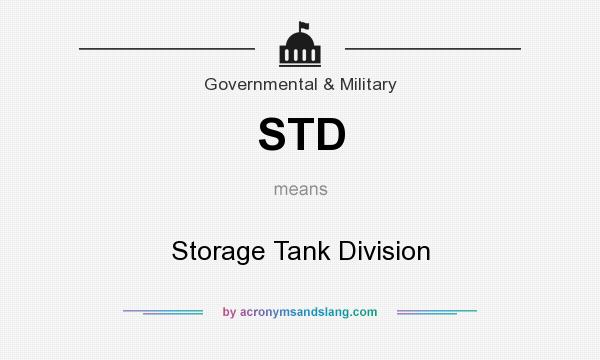 What does STD mean? It stands for Storage Tank Division