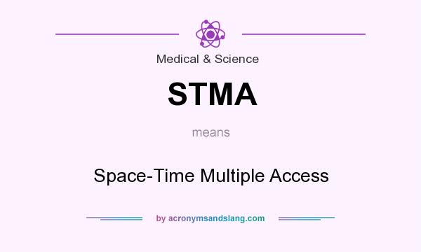 What does STMA mean? It stands for Space-Time Multiple Access