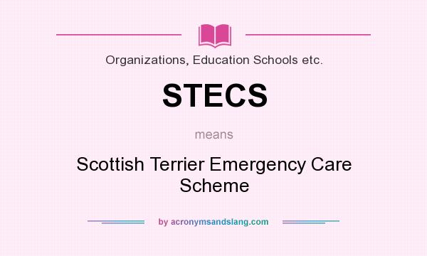 What does STECS mean? It stands for Scottish Terrier Emergency Care Scheme