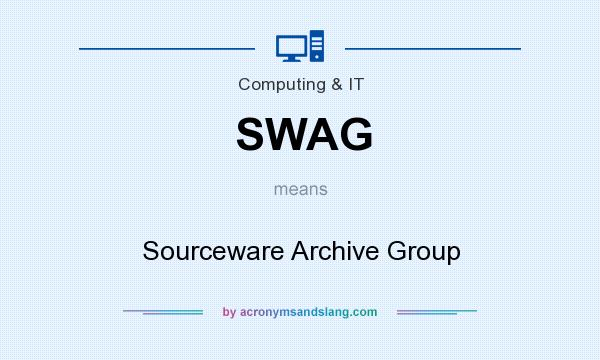 What does SWAG mean? It stands for Sourceware Archive Group