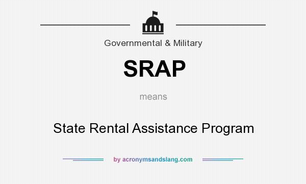 What does SRAP mean? It stands for State Rental Assistance Program
