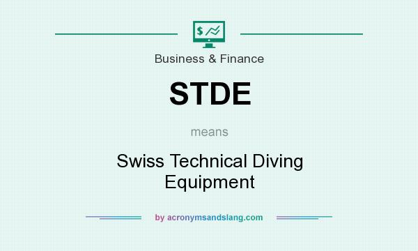 What does STDE mean? It stands for Swiss Technical Diving Equipment