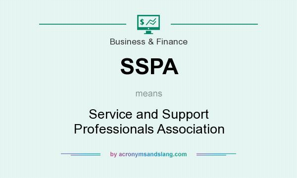 What does SSPA mean? It stands for Service and Support Professionals Association