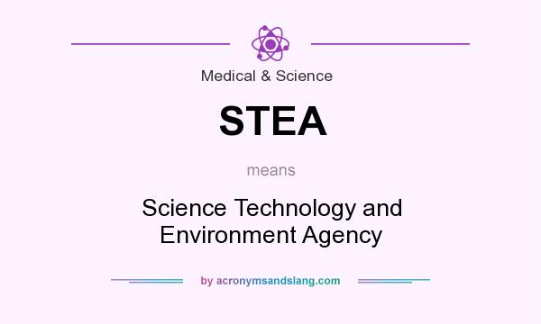 What does STEA mean? It stands for Science Technology and Environment Agency