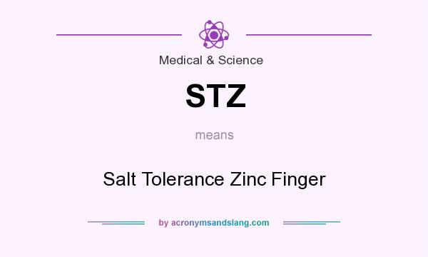 What does STZ mean? It stands for Salt Tolerance Zinc Finger