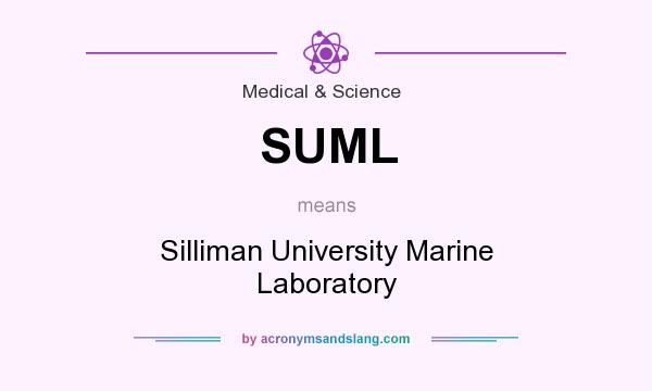 What does SUML mean? It stands for Silliman University Marine Laboratory
