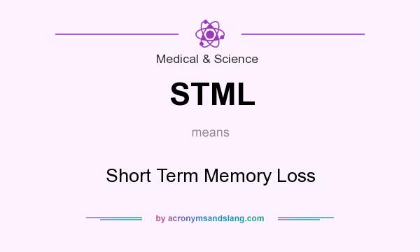 What does STML mean? It stands for Short Term Memory Loss
