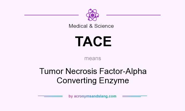 What does TACE mean? It stands for Tumor Necrosis Factor-Alpha Converting Enzyme