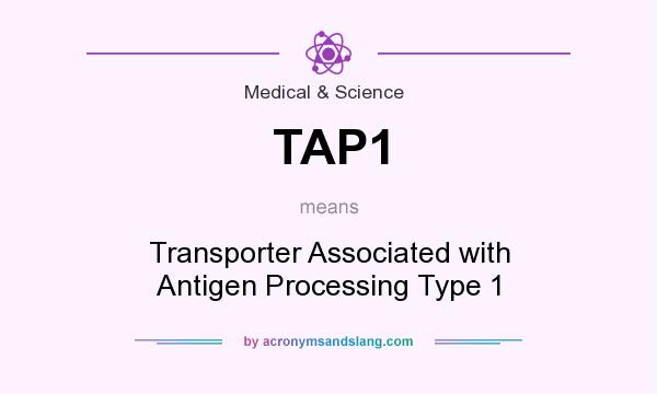 What does TAP1 mean? It stands for Transporter Associated with Antigen Processing Type 1