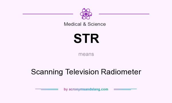 What does STR mean? It stands for Scanning Television Radiometer