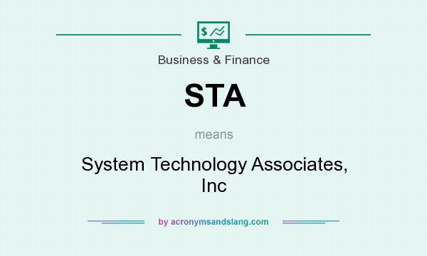 What does STA mean? It stands for System Technology Associates, Inc