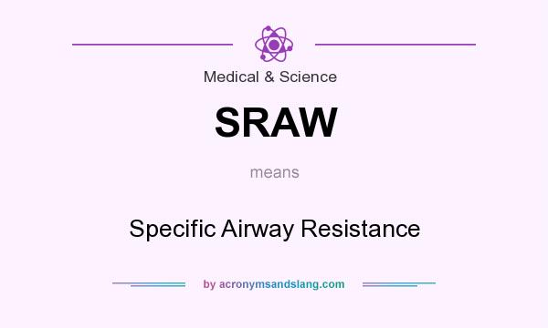 What does SRAW mean? It stands for Specific Airway Resistance