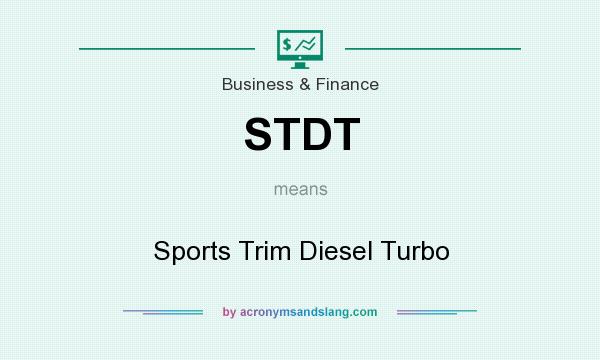 What does STDT mean? It stands for Sports Trim Diesel Turbo