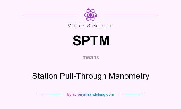 What does SPTM mean? It stands for Station Pull-Through Manometry