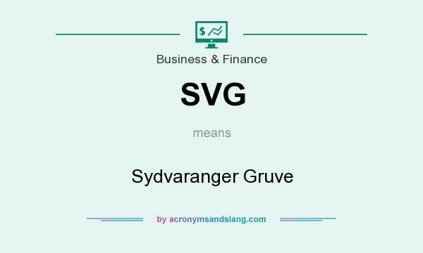 What does SVG mean? It stands for Sydvaranger Gruve