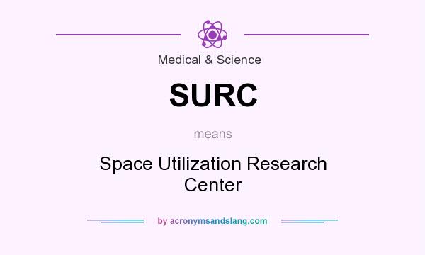 What does SURC mean? It stands for Space Utilization Research Center