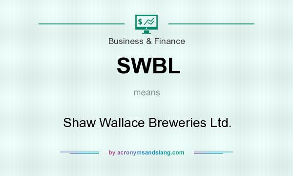 What does SWBL mean? It stands for Shaw Wallace Breweries Ltd.