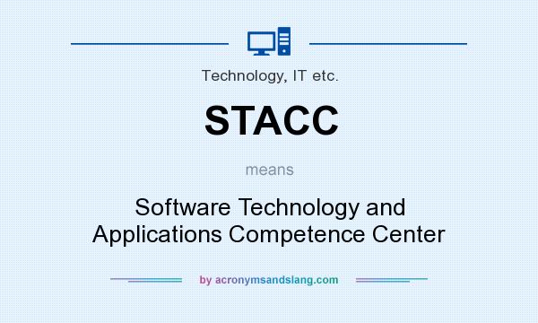 What does STACC mean? It stands for Software Technology and Applications Competence Center