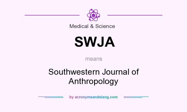 What does SWJA mean? It stands for Southwestern Journal of Anthropology