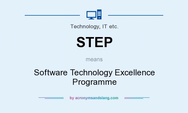 What does STEP mean? It stands for Software Technology Excellence Programme