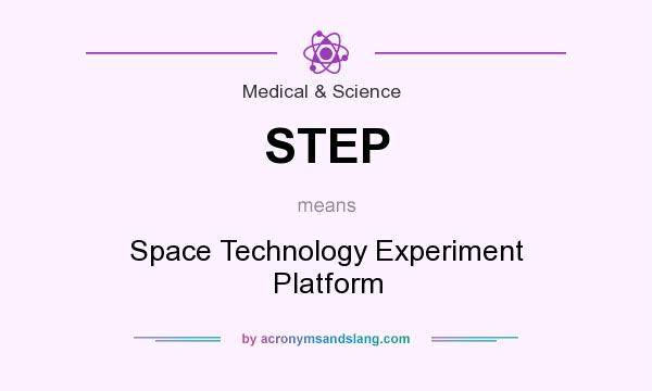 What does STEP mean? It stands for Space Technology Experiment Platform