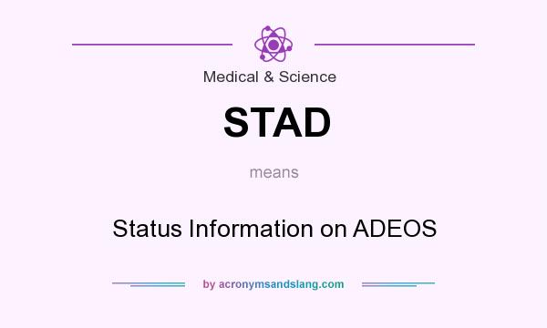What does STAD mean? It stands for Status Information on ADEOS