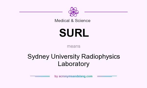 What does SURL mean? It stands for Sydney University Radiophysics Laboratory