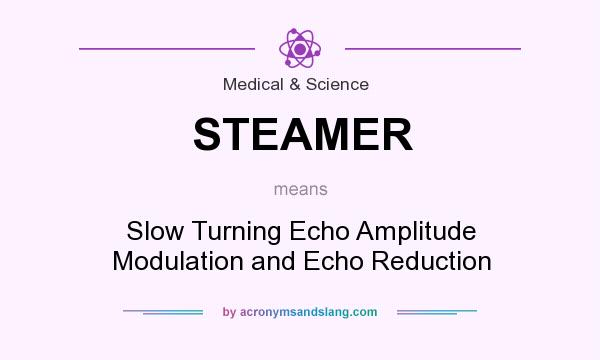 What does STEAMER mean? It stands for Slow Turning Echo Amplitude Modulation and Echo Reduction