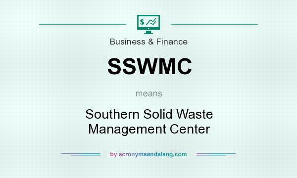 What does SSWMC mean? It stands for Southern Solid Waste Management Center