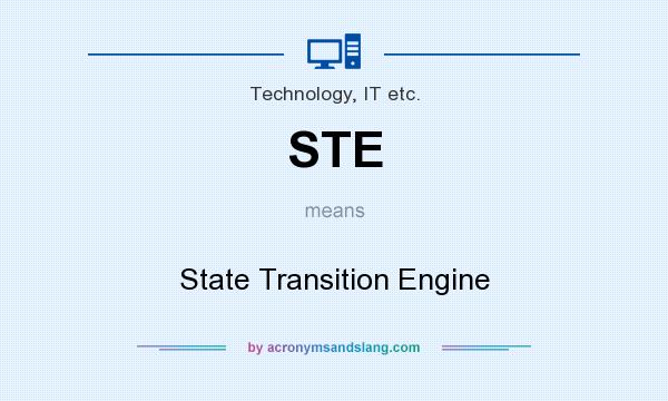 What does STE mean? It stands for State Transition Engine