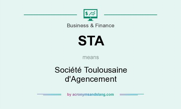 What does STA mean? It stands for Société Toulousaine d`Agencement