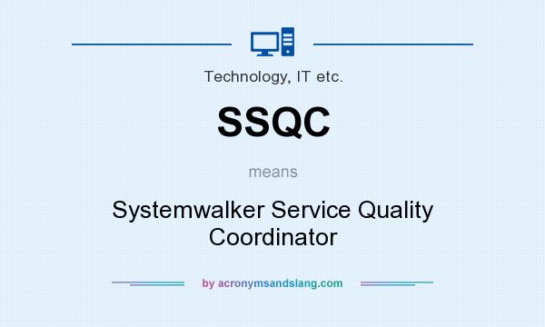 What does SSQC mean? It stands for Systemwalker Service Quality Coordinator
