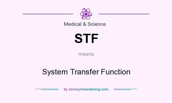 What does STF mean? It stands for System Transfer Function