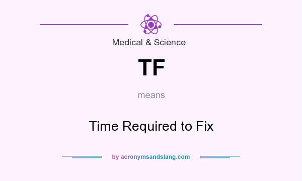 What does TF mean? It stands for Time Required to Fix