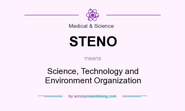 What does STENO mean? It stands for Science, Technology and Environment Organization