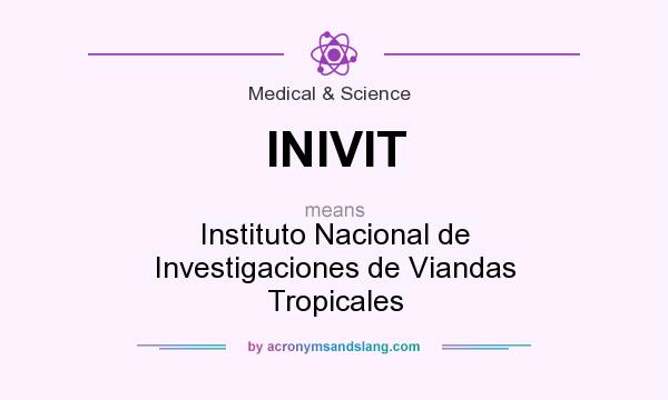 What does INIVIT mean? It stands for Instituto Nacional de Investigaciones de Viandas Tropicales