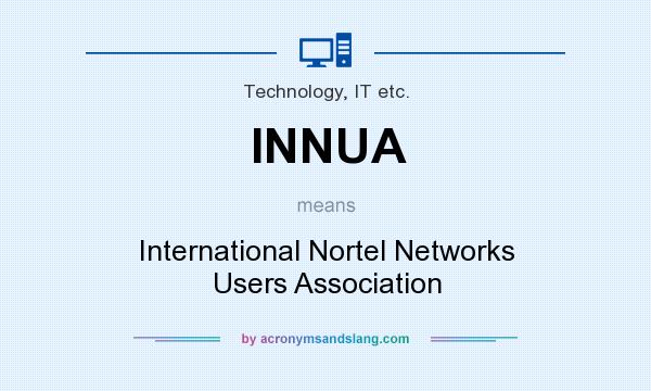 What does INNUA mean? It stands for International Nortel Networks Users Association