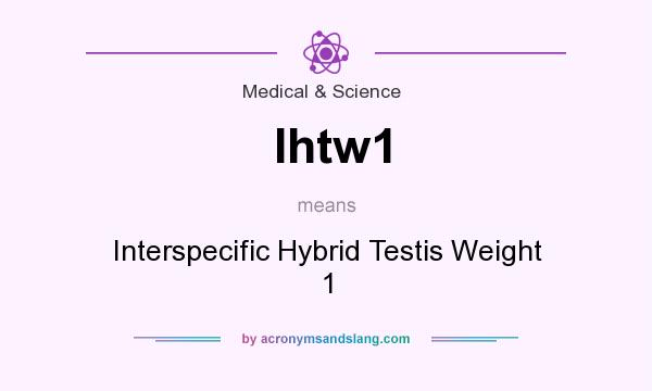 What does Ihtw1 mean? It stands for Interspecific Hybrid Testis Weight 1