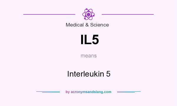 What does IL5 mean? It stands for Interleukin 5