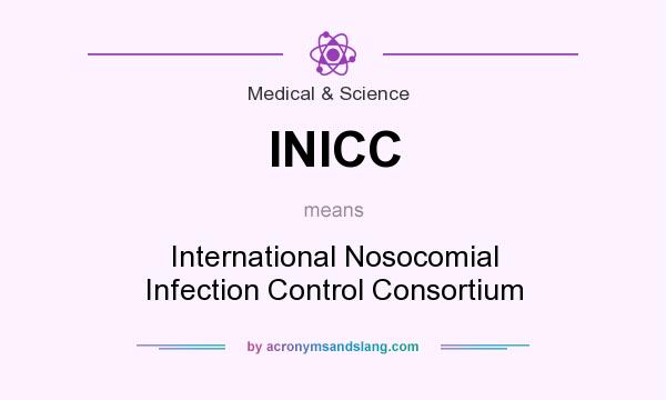What does INICC mean? It stands for International Nosocomial Infection Control Consortium