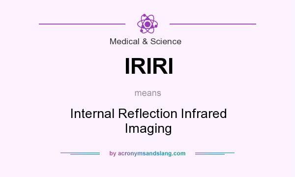 What does IRIRI mean? It stands for Internal Reflection Infrared Imaging