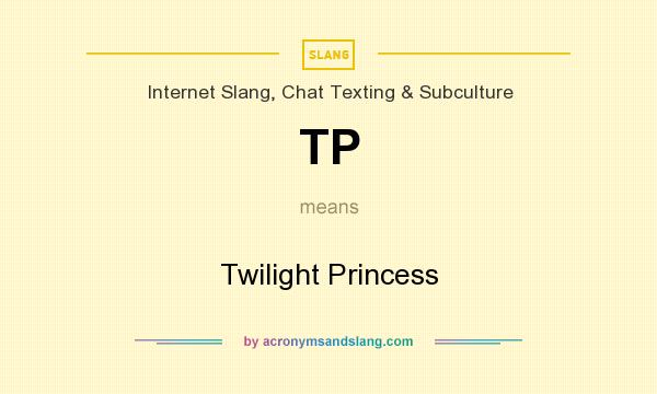 What does TP mean? It stands for Twilight Princess