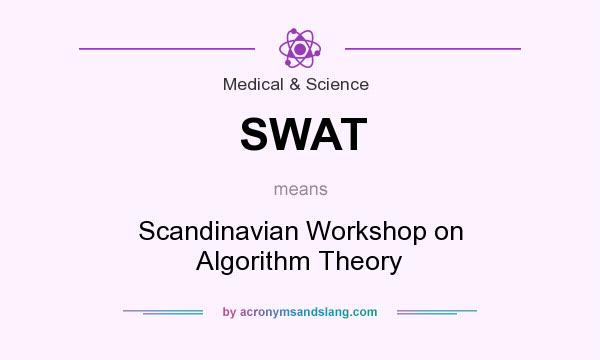What does SWAT mean? It stands for Scandinavian Workshop on Algorithm Theory
