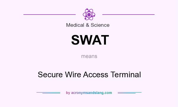 What does SWAT mean? It stands for Secure Wire Access Terminal