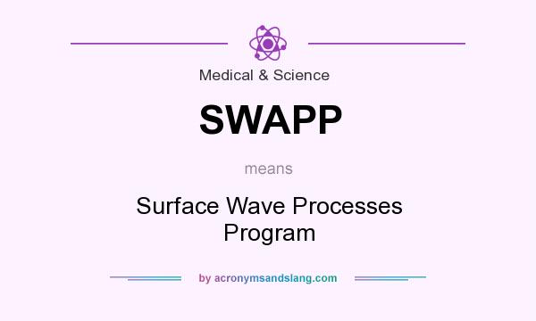 What does SWAPP mean? It stands for Surface Wave Processes Program