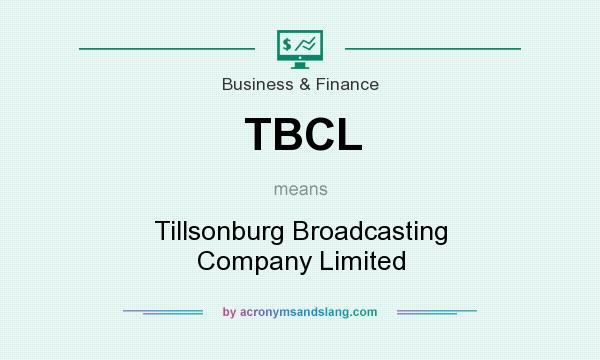 What does TBCL mean? It stands for Tillsonburg Broadcasting Company Limited
